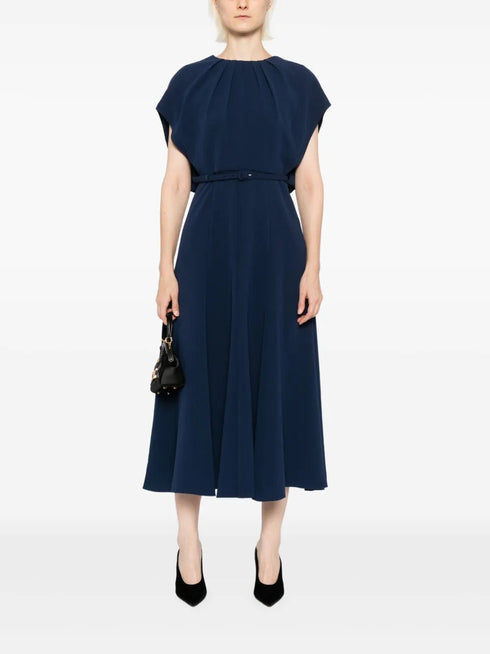 ROLAND MOURET CREPE DRESS